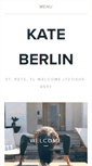 Mobile Screenshot of kateberlin.com